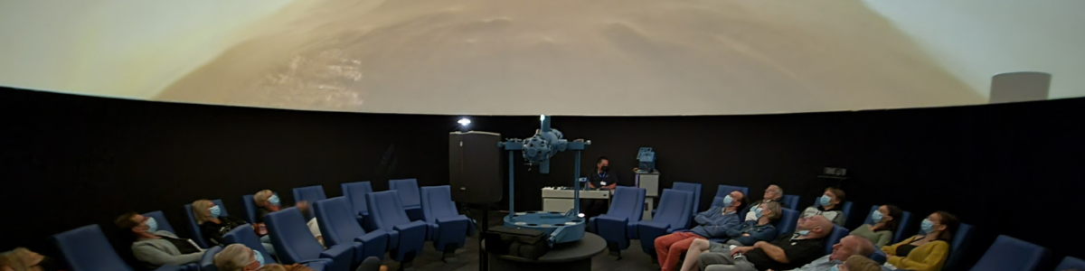 Bezoekerscentrum planetarium